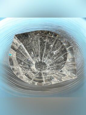 Jan Johansson Marin Heavy 2.4 Lb Crystal 6.5" Bowl Orrefors Sweden.